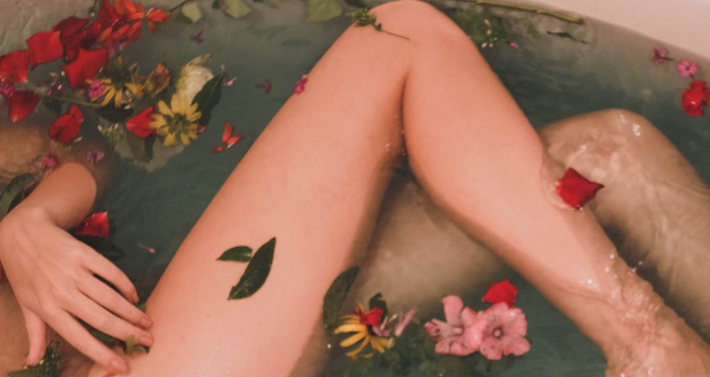 woman in the bath saying I won't let you break me