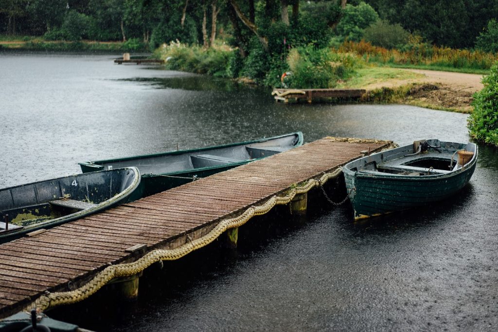 pier on one of those endless summer days