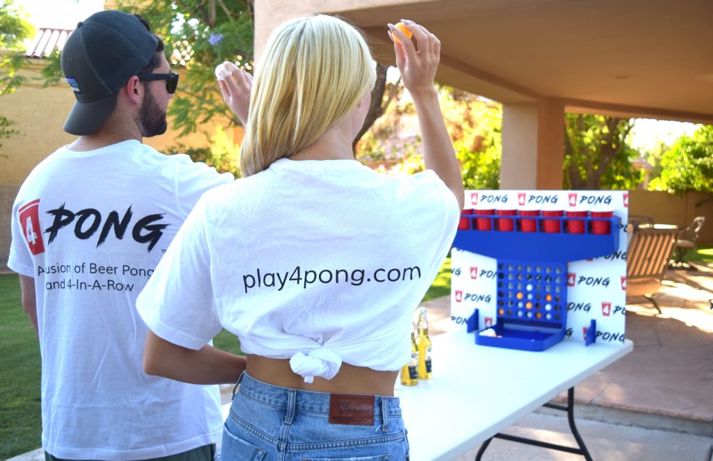 best new drinking game, 4Pong