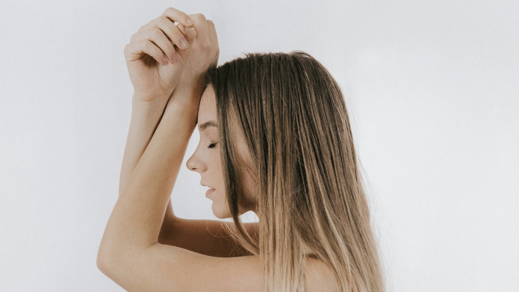 woman forgiving herself for doubting her strength