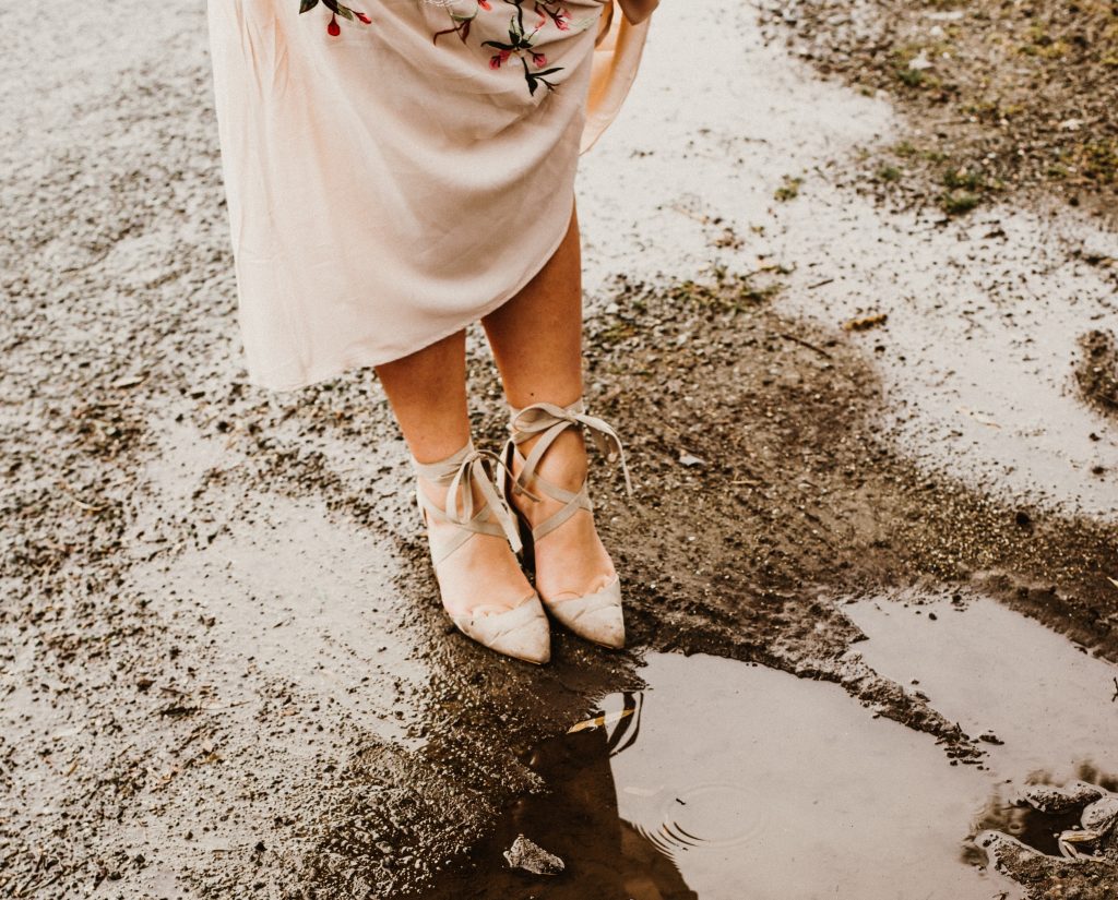 grief is so prevalent, understanding pain, woman's feet on the ground, finding healing