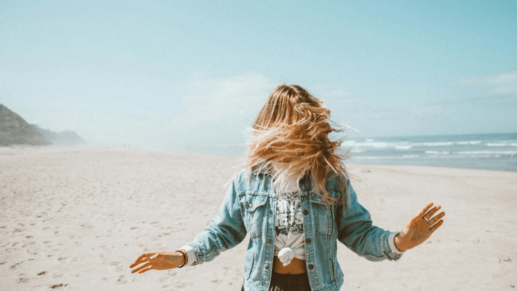 girl who learns to see happiness right here in front of her