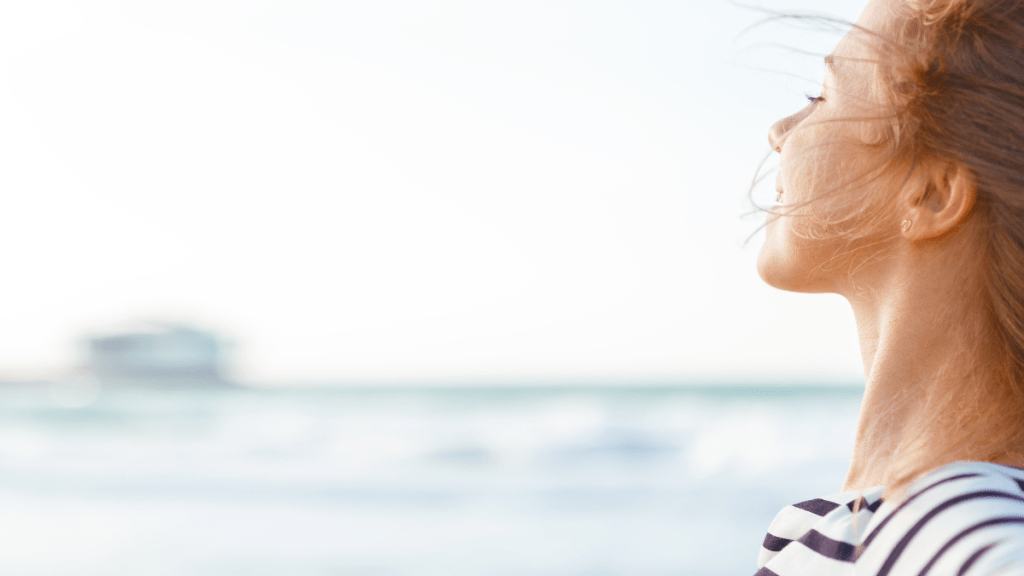 woman deciding to change her life for the better