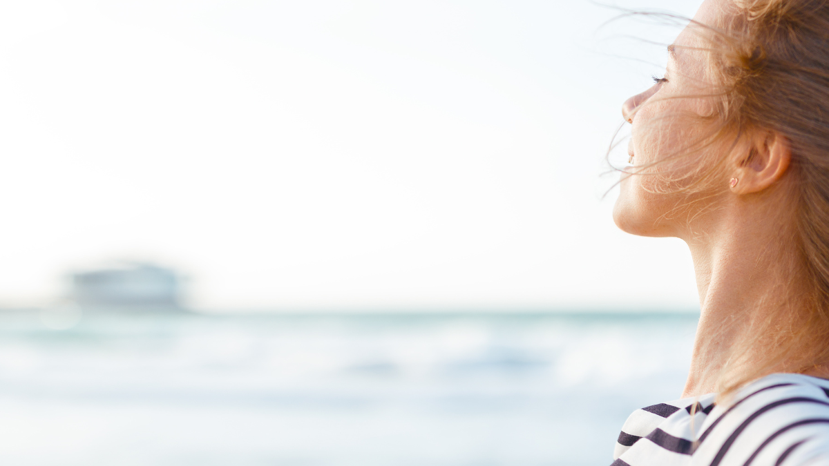 woman deciding to change her life for the better