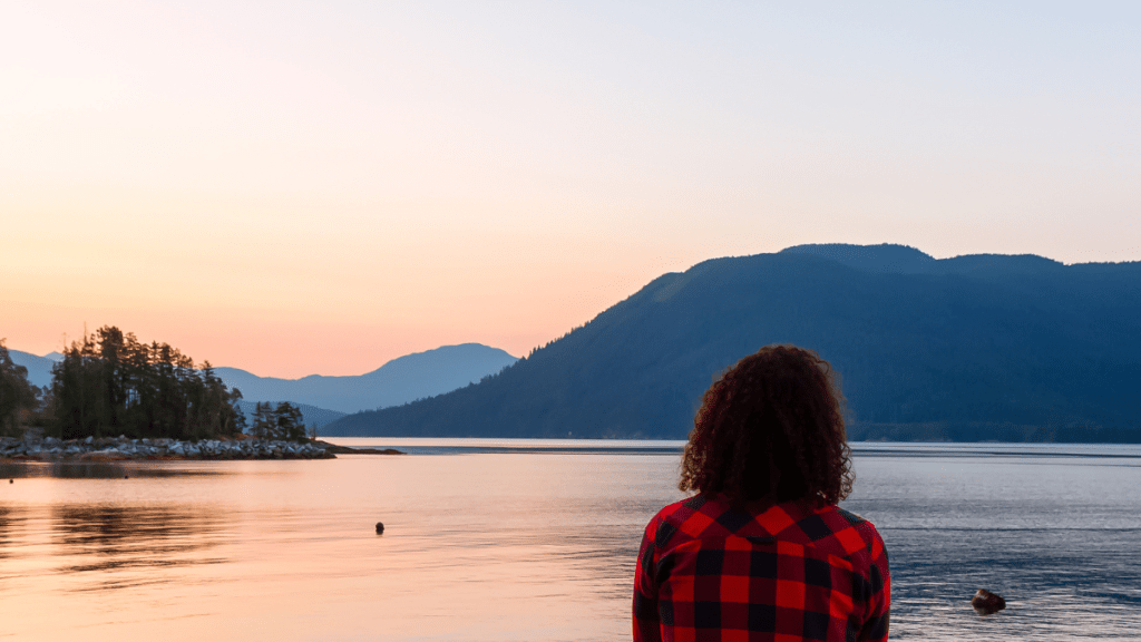 woman who is trusting when the timing's right