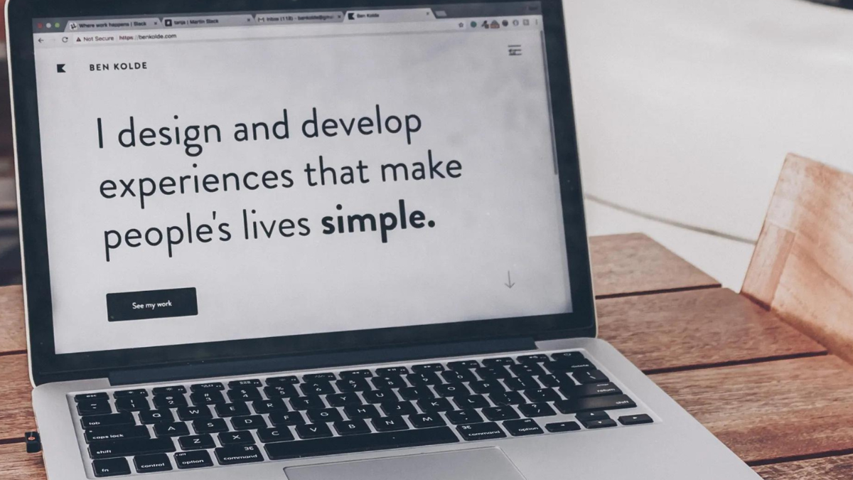 having a good website