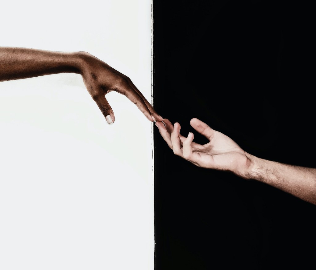 people holding hands