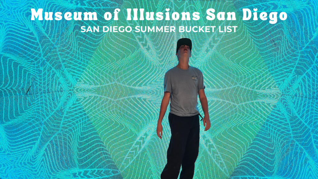 visiting the museum of illusions san diego